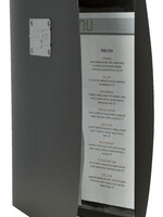 Securit Protège-menu Securit Rio A4 1 x 2 pochettes noir