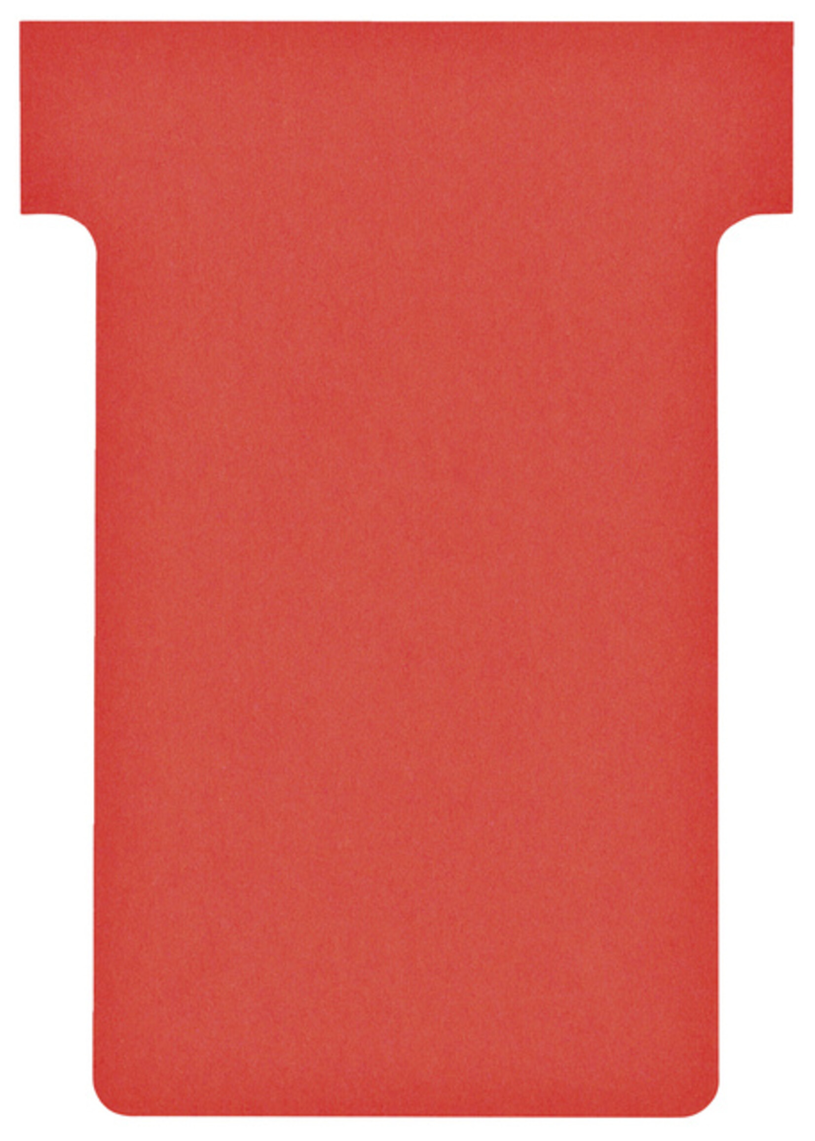 Nobo Fiche-T planning Nobo n°2 rouge 48mm