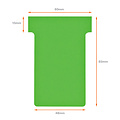 Nobo Fiche-T planning Nobo n°2 vert 48mm