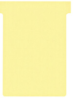 Nobo Fiche-T planning Nobo n°3 jaune 80mm