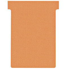 Fiche-T planning Nobo n°3 orange 80mm