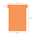 Nobo Planbord T-kaart Nobo nr 3 80mm oranje