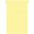 Nobo Fiche-T planning Nobo n°4 jaune 112mm