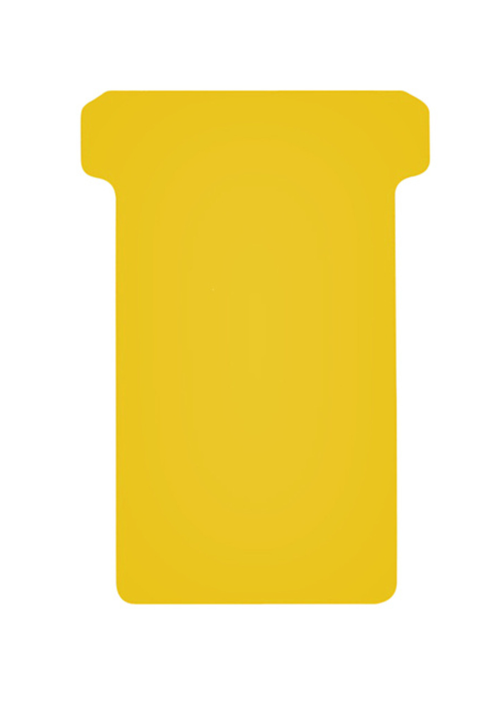 Jalema Fiche-T pour planning Jalema format 2 48mm jaune