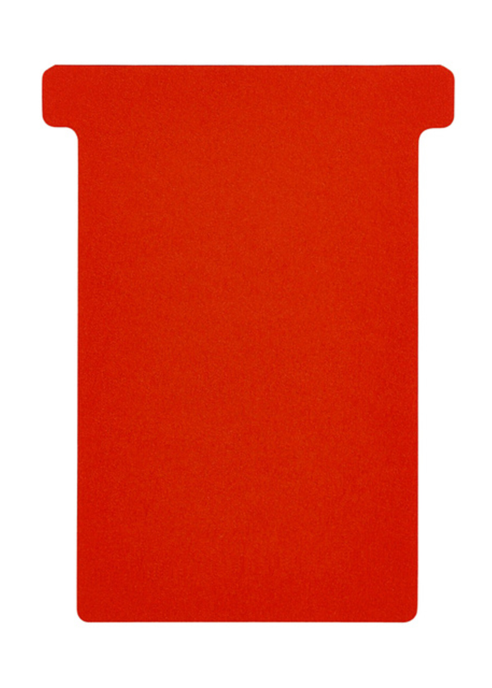 Jalema Fiche-T pour planning Jalema format 3 77mm rouge