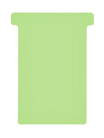 Jalema Fiche-T pour planning Jalema format 3 77mm vert