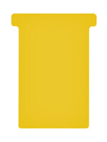 Jalema Fiche-T pour planning Jalema format 3 77mm jaune