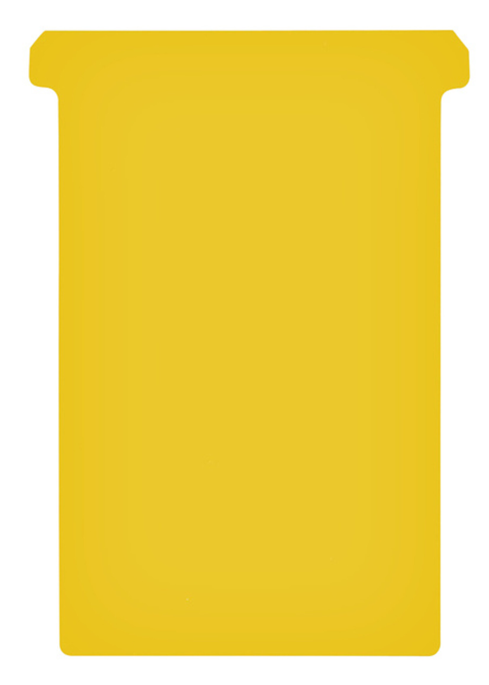 Jalema Fiche-T pour planning Jalema format 4 107mm jaune