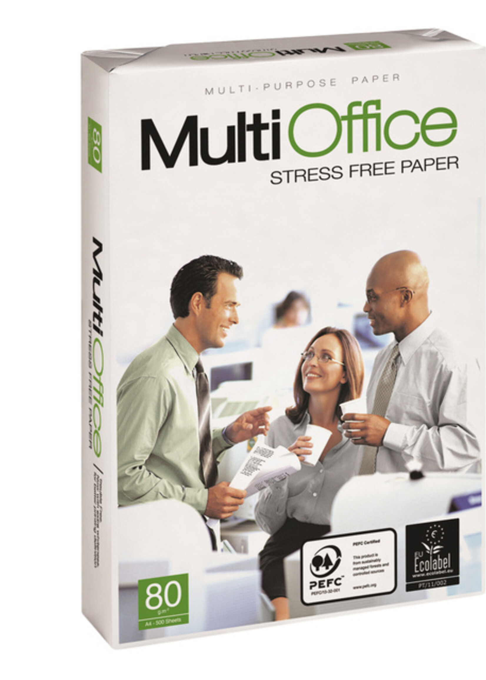 MultiOffice Kopieerpapier MultiOffice A4 80gr wit 500vel