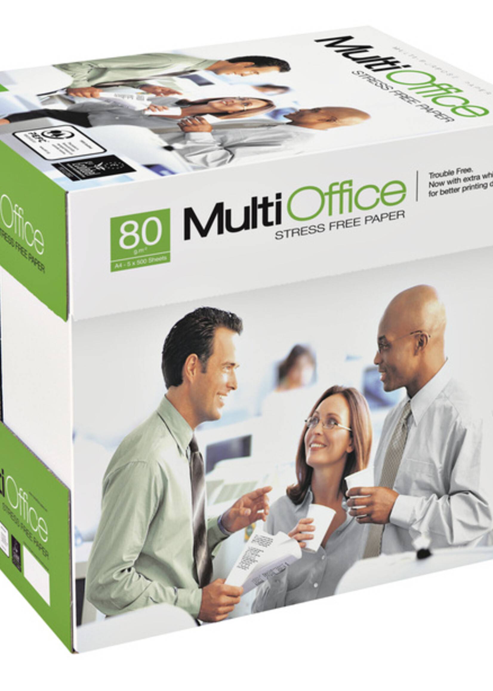 MultiOffice Kopieerpapier MultiOffice A4 80gr wit 500vel