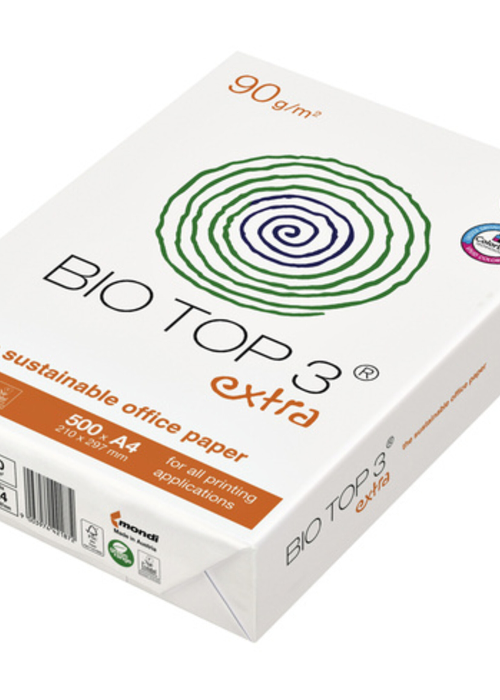 Biotop Kopieerpapier BioTop 3 A4 90gr naturel 500vel