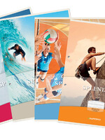 Aurora Cursusblok Splendid A4 2-gaats ruit 4x8mm 100vel 70gr