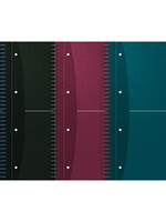 Oxford Spiraalblok Oxford Essentials A4+ 90vel 4-gaats lijn assorti