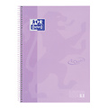 Oxford Notitieboek Oxford Touch Europeanbook A4+ 4-gaats lijn 80vel pastel paars