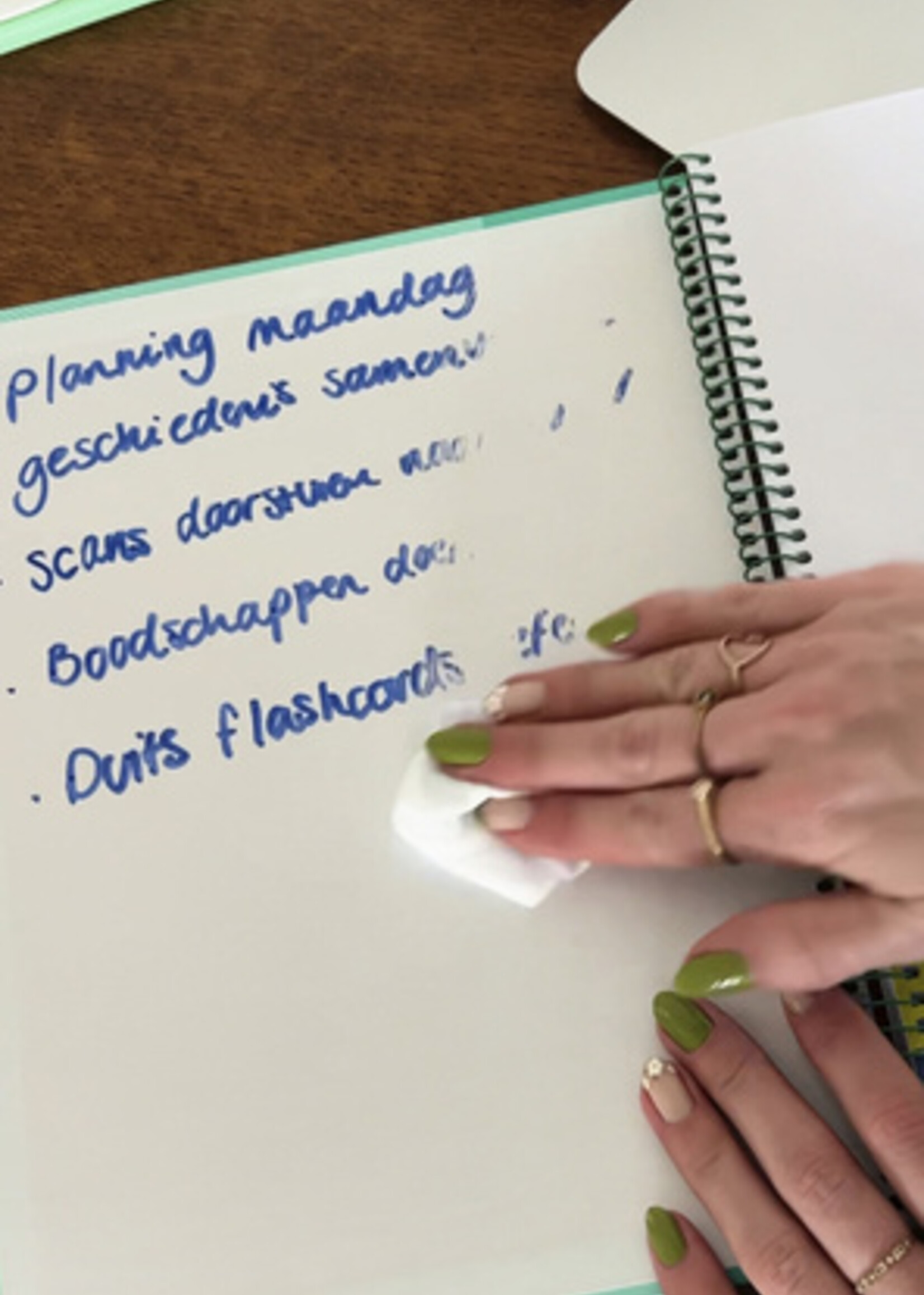 Oxford Notitieboek Oxford Touch Europeanbook A4+ 4-gaats lijn 80vel pastel paars