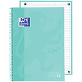 Oxford Notitieboek Oxford Touch Europeanbook A4+ 4-gaats lijn 80vel pastel mint