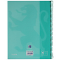 Oxford Notitieboek Oxford Touch Europeanbook A4+ 4-gaats lijn 80vel pastel mint