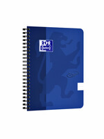 Oxford Cahier à spirale Oxford Touch A5 ligné 70 feuilles bleu