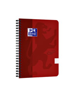 Oxford Cahier à spirale Oxford Touch A5 ligné 70 feuilles rouge