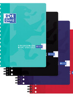 Oxford Bloc de cours Oxford School A5 17perf ligné 80 feuilles assorti
