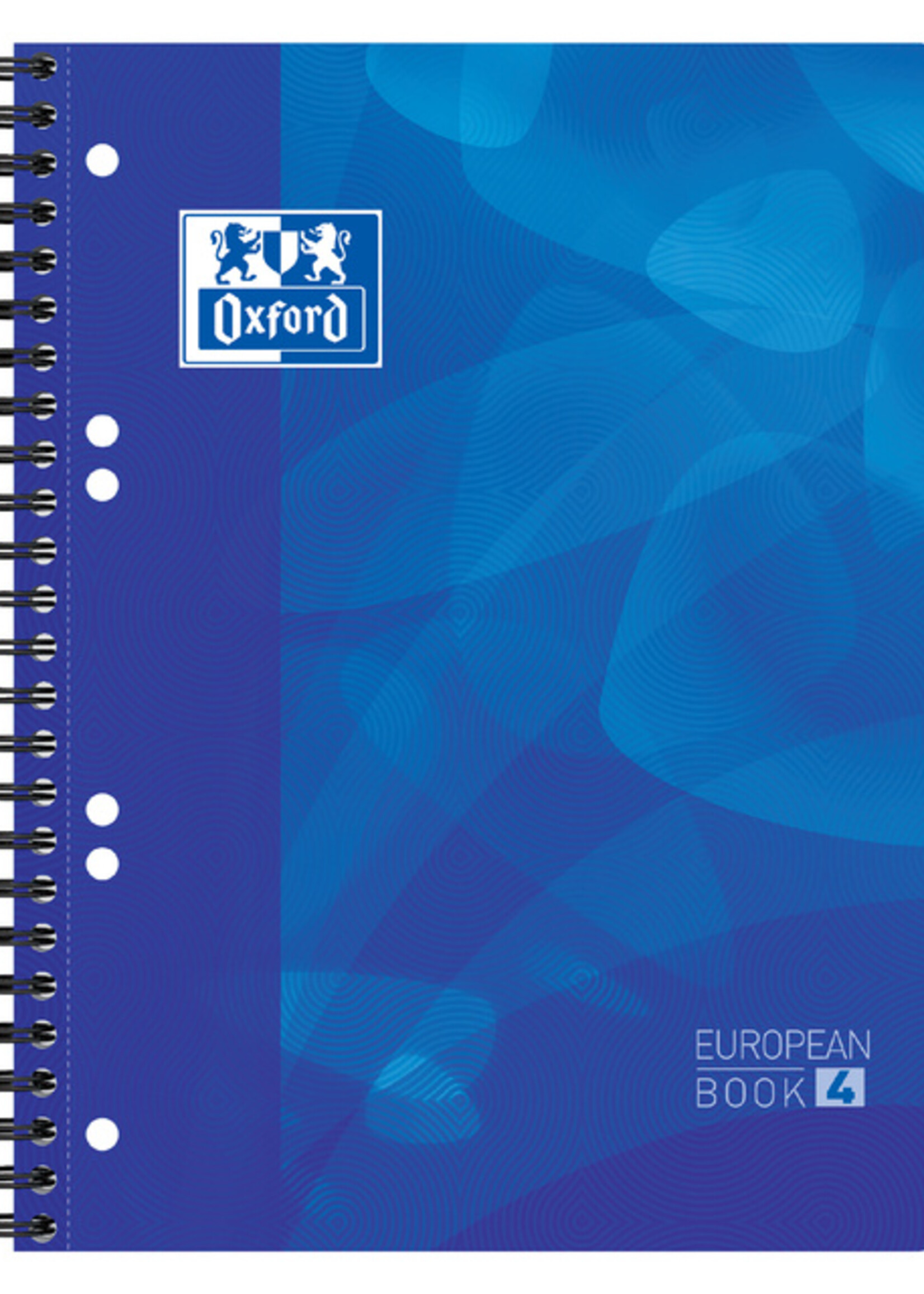 Oxford Projectboek Oxford School A5+ 6-gaats lijn 120vel blauw