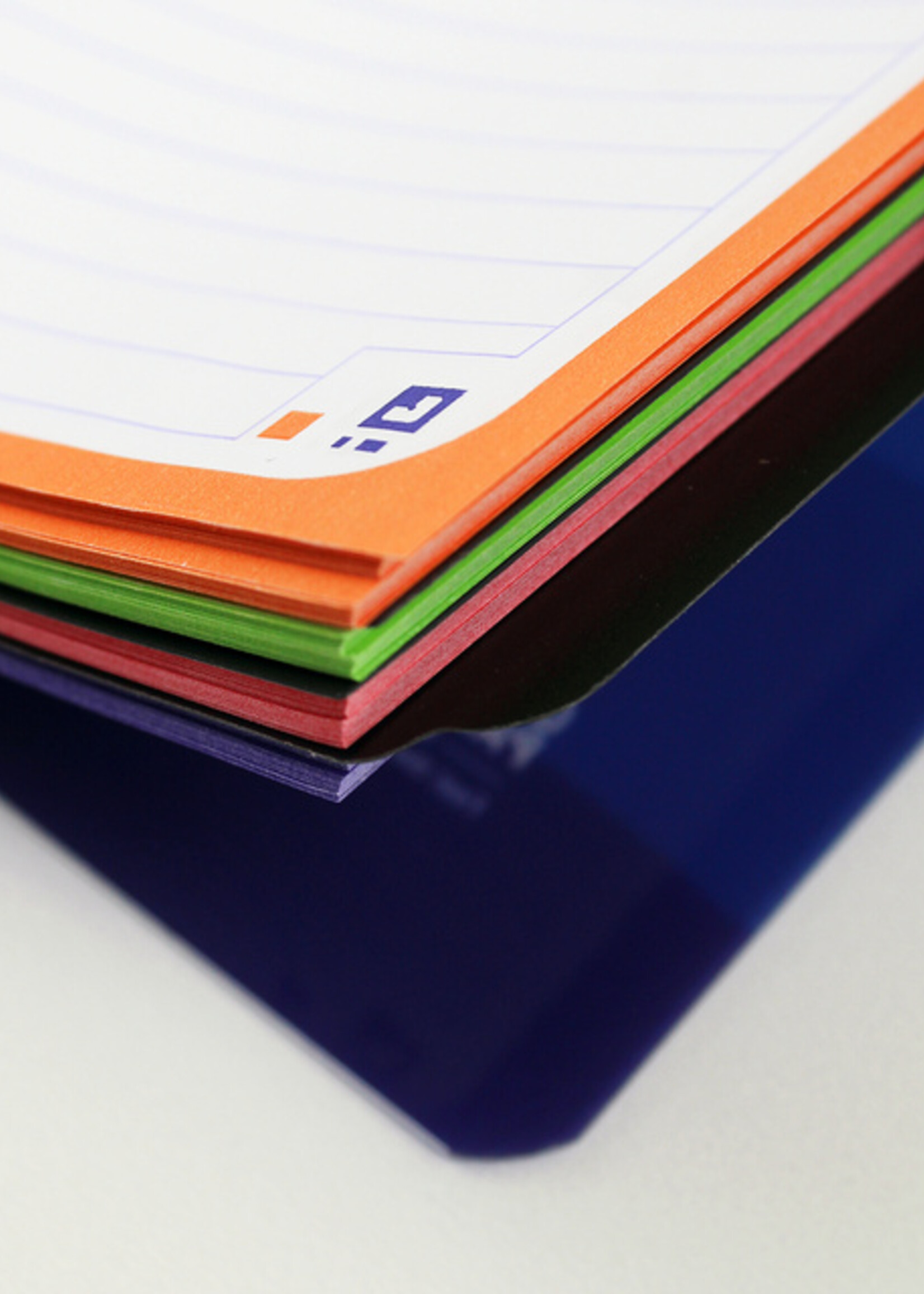 Oxford Projectboek Oxford School A5+ 6-gaats lijn 120vel blauw