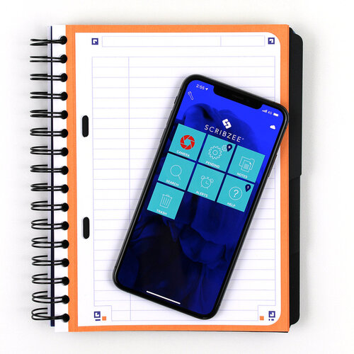 Oxford Projectboek Oxford School A5+ 6-gaats lijn 120vel blauw