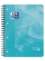 Oxford Cahier Oxford Projectbook School A4+ 4 perforations ligné 120 feuilles aqua