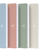 Oxford Cahier spirale Oxford My Rec'Up A5 ligné 90 feuilles assorti