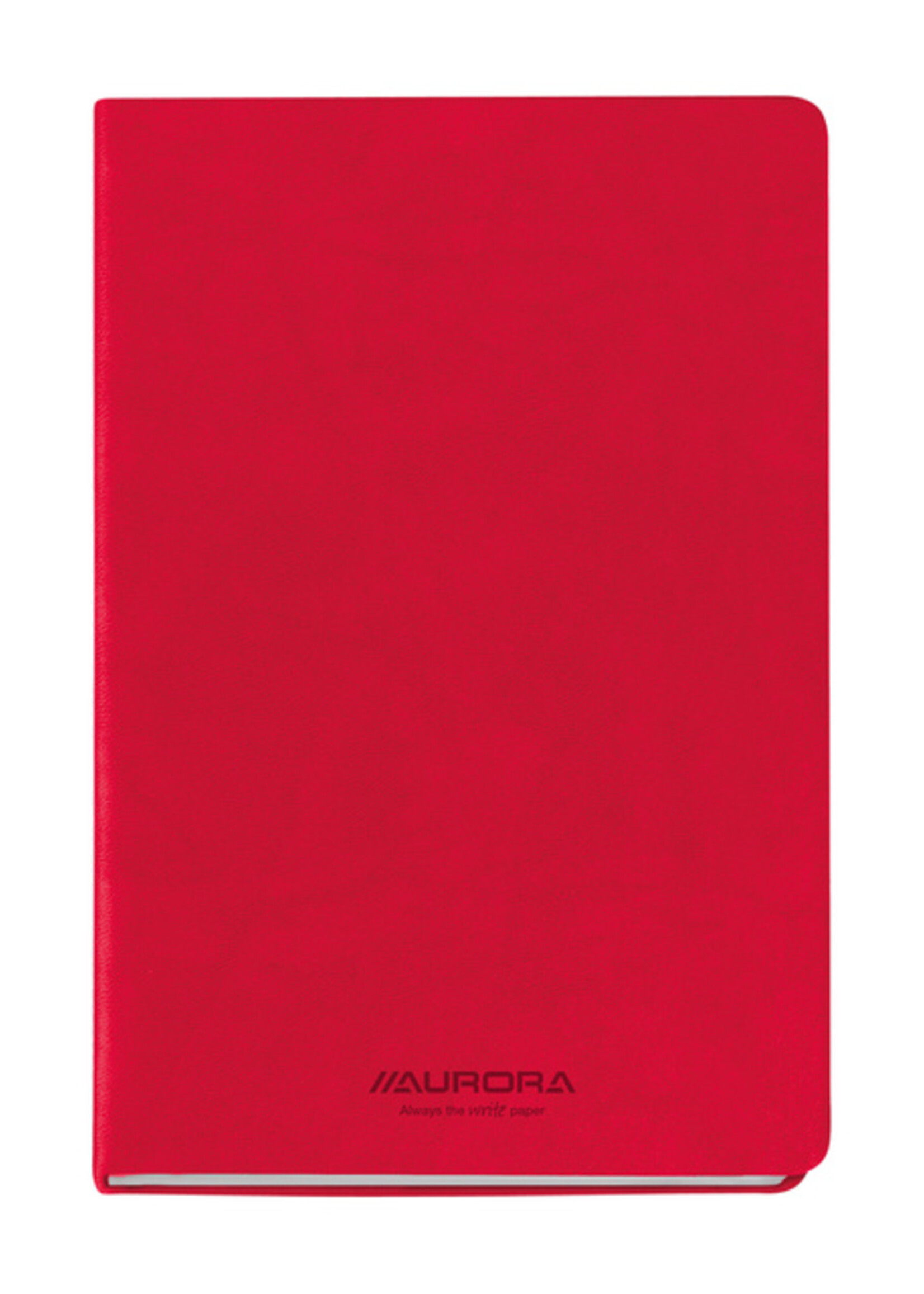 Aurora Notitieboek Aurora Capri A5 192blz lijn 80gr rood