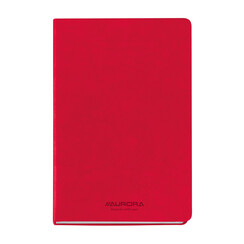 Carnet de notes Aurora Capri A5 192 pages ligné 80g rouge