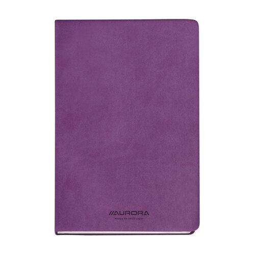 Aurora Notitieboek Aurora Capri A5 192blz lijn 80gr violet