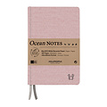 Aurora Carnet de notes Aurora Ocean A5 192 pages ligné 80g structure lin rouge