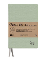 Aurora Carnet de notes Aurora Ocean A5 192 pages ligné 80g structure lin vert