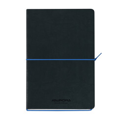 Carnet de notes Aurora Tesoro A5 192 pages ligné 80g bleu