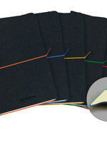 Aurora Notitieboek Aurora Tesoro A5 192blz lijn 80gr assorti