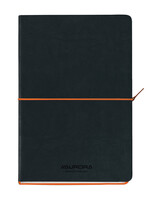 Aurora Notitieboek Aurora Tesoro A5 192blz lijn 80gr oranje