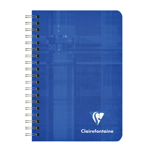 Clairefontaine Carnet de notes Clairefontaine A7+ 95x140 carreau 5x5 100 pages 90g assorti