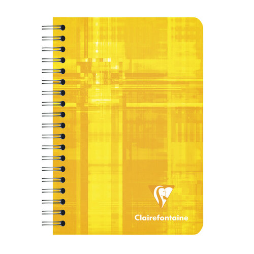 Clairefontaine Carnet de notes Clairefontaine A7+ 95x140 carreau 5x5 100 pages 90g assorti