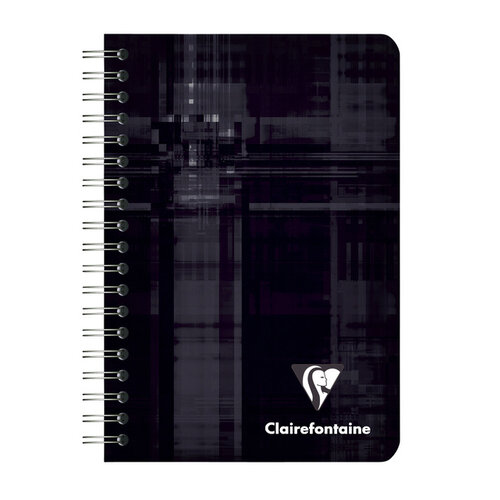 Clairefontaine Carnet de notes Clairefontaine A7+ 95x140 carreau 5x5 100 pages 90g assorti