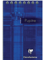 Clairefontaine Bloc-notes à spirale Clairefontaine Puptire 75x120mm ligné
