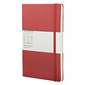 Moleskine Carnet de notes Moleskine large 130x210mm ligné couverture rigide rouge