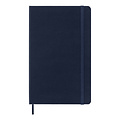 Moleskine Carnet Moleskine large 210x130mm ligné bleu saphir