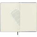 Moleskine Carnet Moleskine large 210x130mm ligné bleu saphir