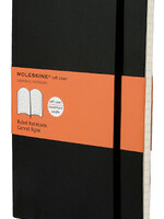 Moleskine Carnet de notes Moleskine Large 130x210mm ligné couverture rigide noir