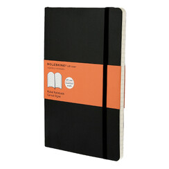 Carnet de notes Moleskine Large 130x210mm ligné couverture rigide noir