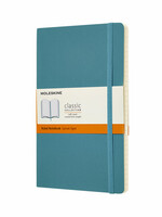 Moleskine Carnet de notes Moleskine Large 130x210mm ligné bleu récif