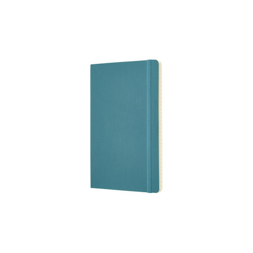 Moleskine Notitieboek Moleskine large 130x210mm lijn soft cover reef blue