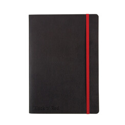 Carnet de notes Oxford Black n' Red A5 Business Journal 72 feuilles ligné