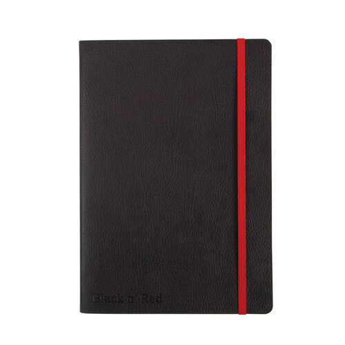 Oxford Notitieboek Oxford Black n' Red A5 business journal 72vel lijn